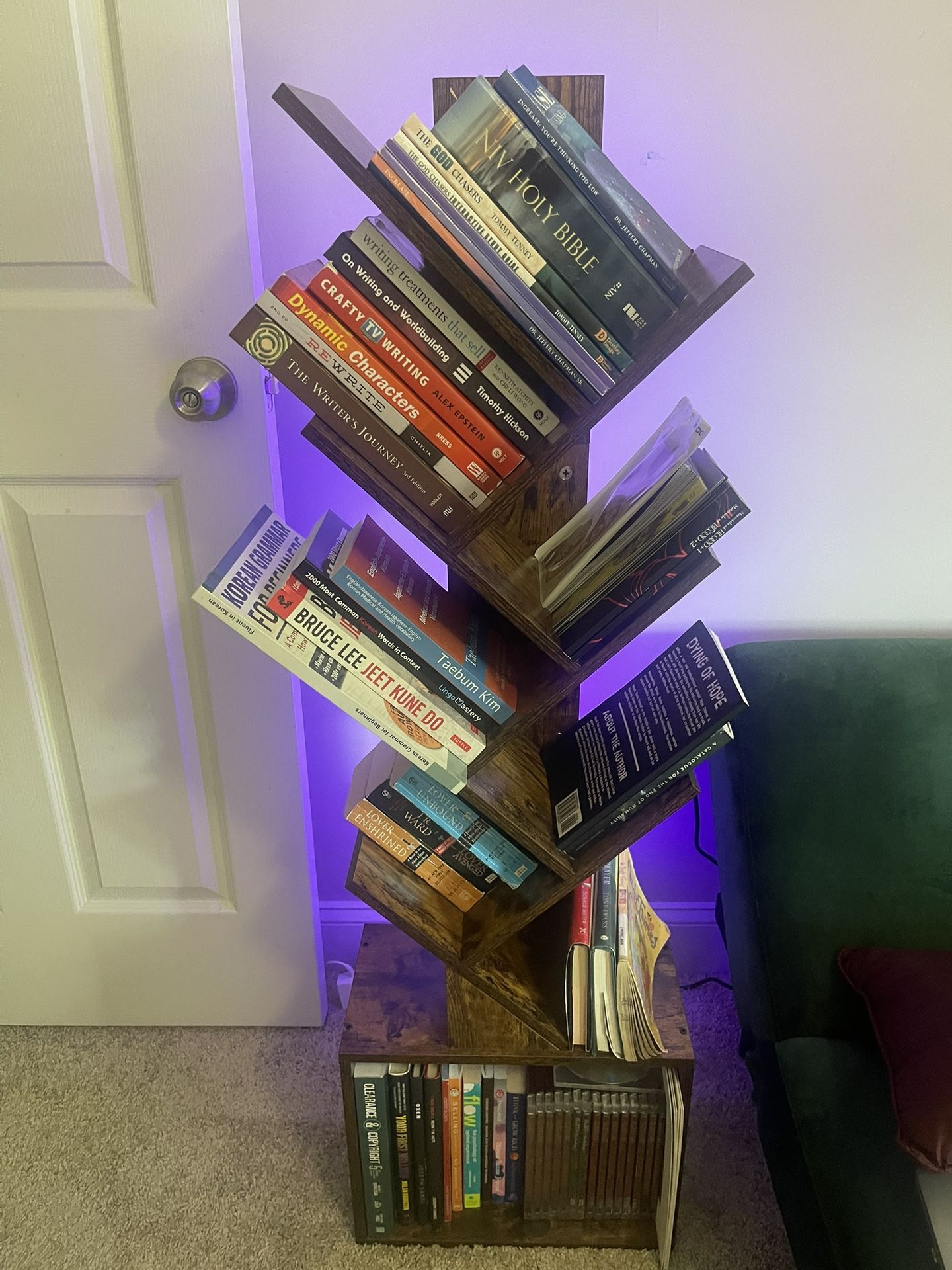 Tree Bookcase assembled