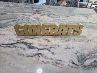 Gold Wood sign