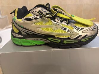 Off-White Be Right Back Silver Green Fluo size 9
