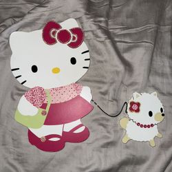 Hello Kitty Wall Hanging Decor🎀🤍