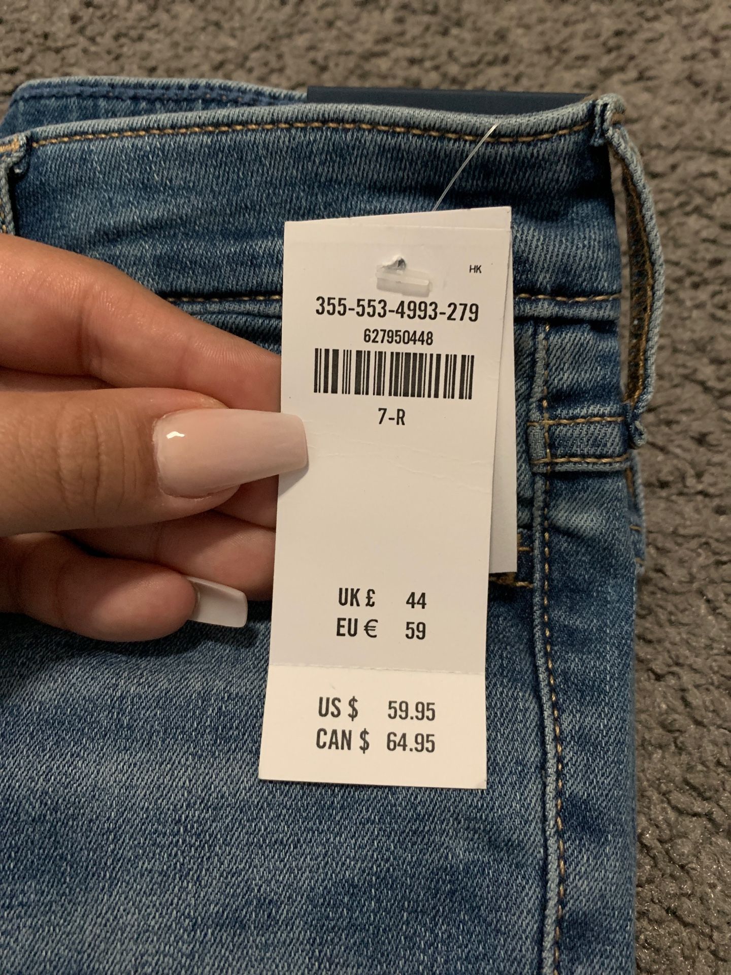 Hollister High Rise Jeans size 7s