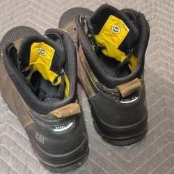 13 W Caterpillar Safety Toe Boots Leather Waterproof 6" Accomplice X