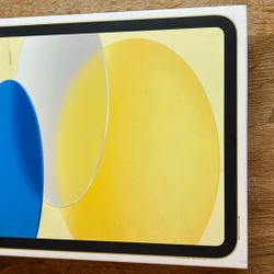 Gold iPad 10th Generation 