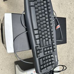 Computer Desk And Printer 