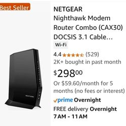 NETGEAR Nighthawk Modem Router Combo 