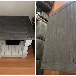 Coffee Table And Side Table