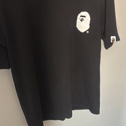 Black Bathing Ape BAPE Tee Shirt 