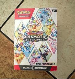 Pokémon Scarlet & Violet Prismatic Evolutions Booster Bundle