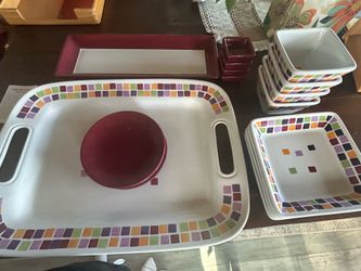 Dishes: Pampered Chef Simple Additions "Tiles"