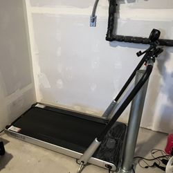 2 In 1 Folding Treadmill