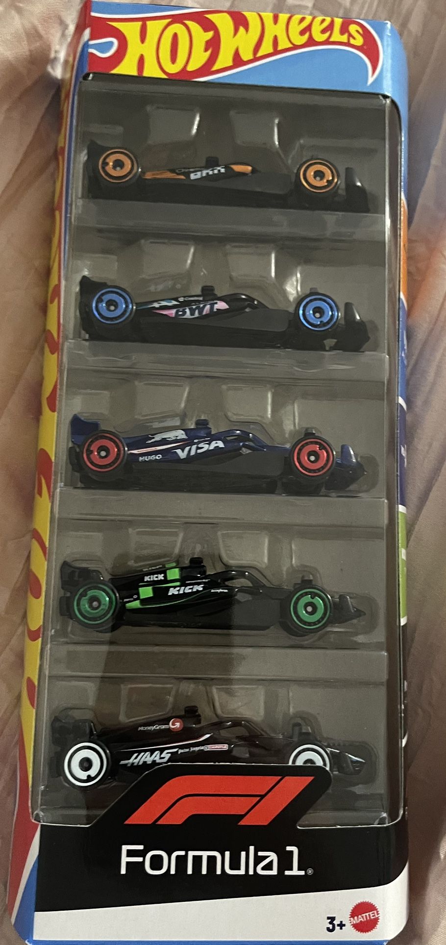 Hot Wheels 5 Pack Of Formula 1 (unopened)