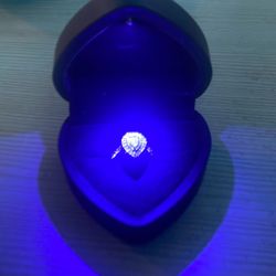 14 karat engagement ring, natural diamonds, yellow gold