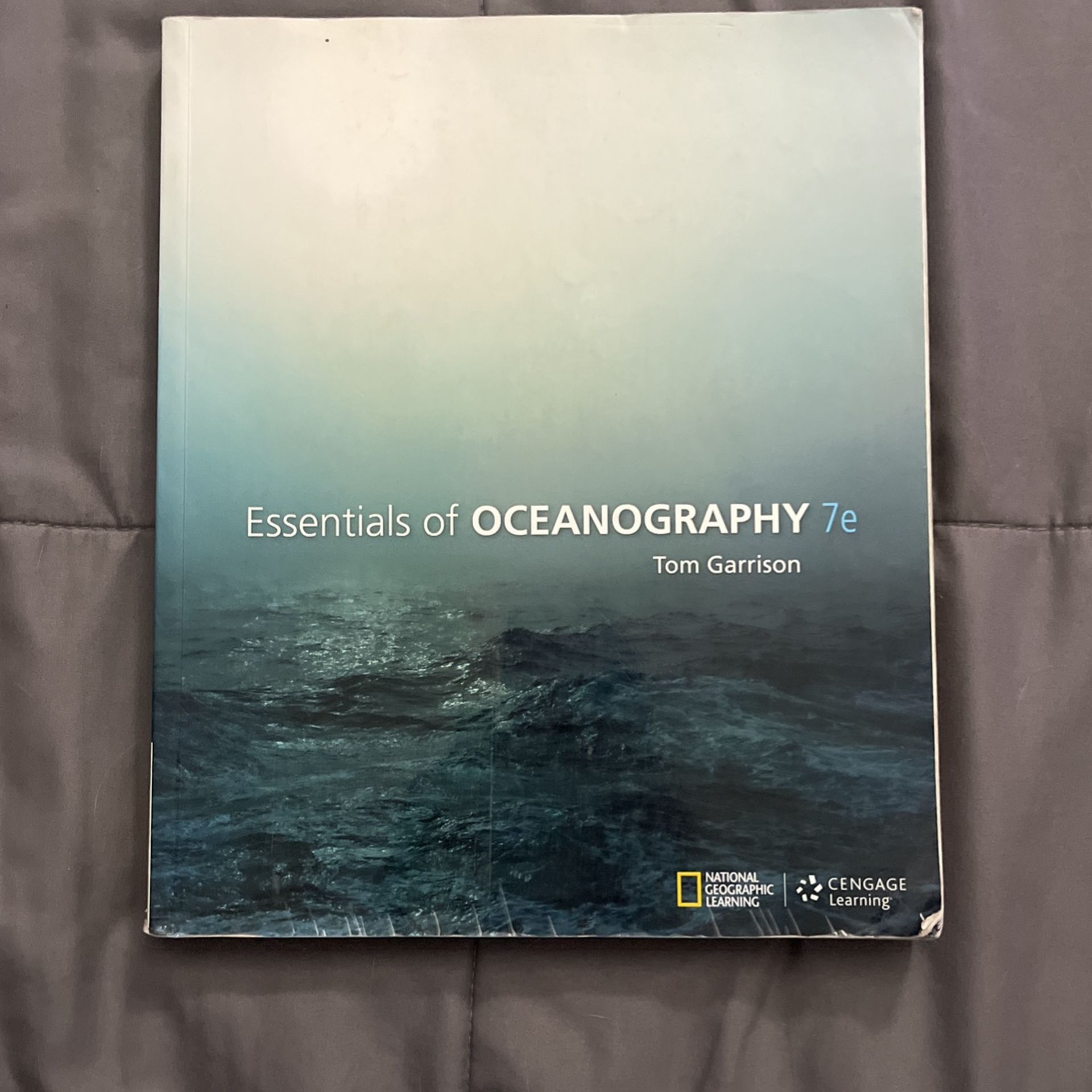 Essentials of Oceanography