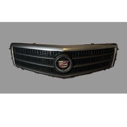 2013-2014 Cadillac ATS Sedan Center Grille w/ Emblem Active Shutters Tested OEM