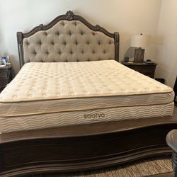 Solid Wood King Bed (Bed Only)
