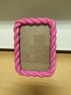 Small pink picture frame