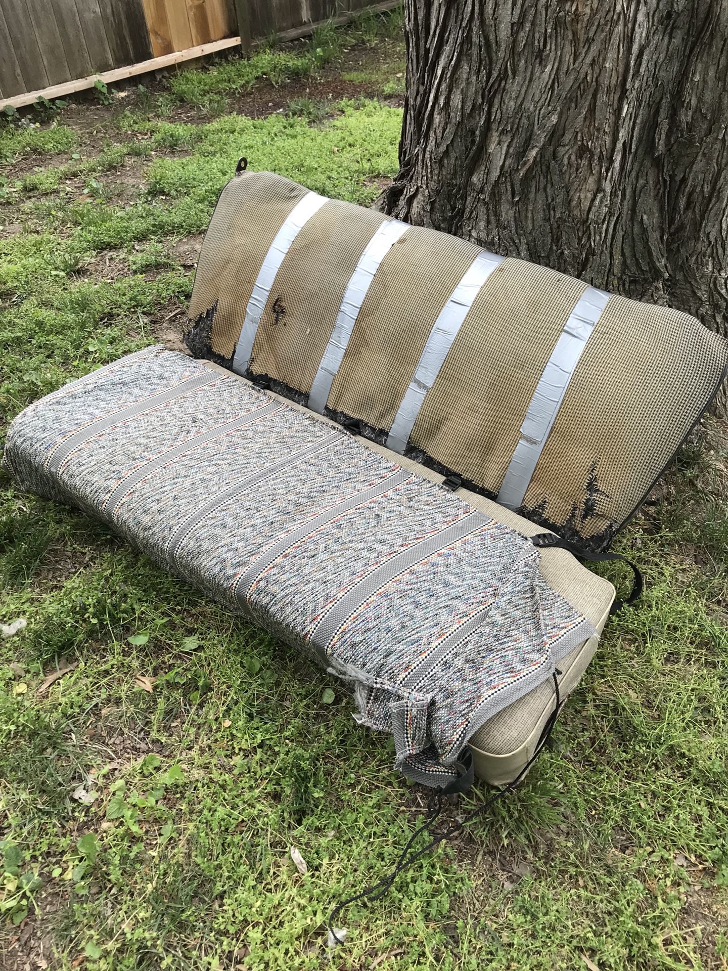 1974 VW Bug rear seats