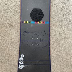 Vintage Burton Dominant 42 Snowboard (142cm) - Park / Jib Deck