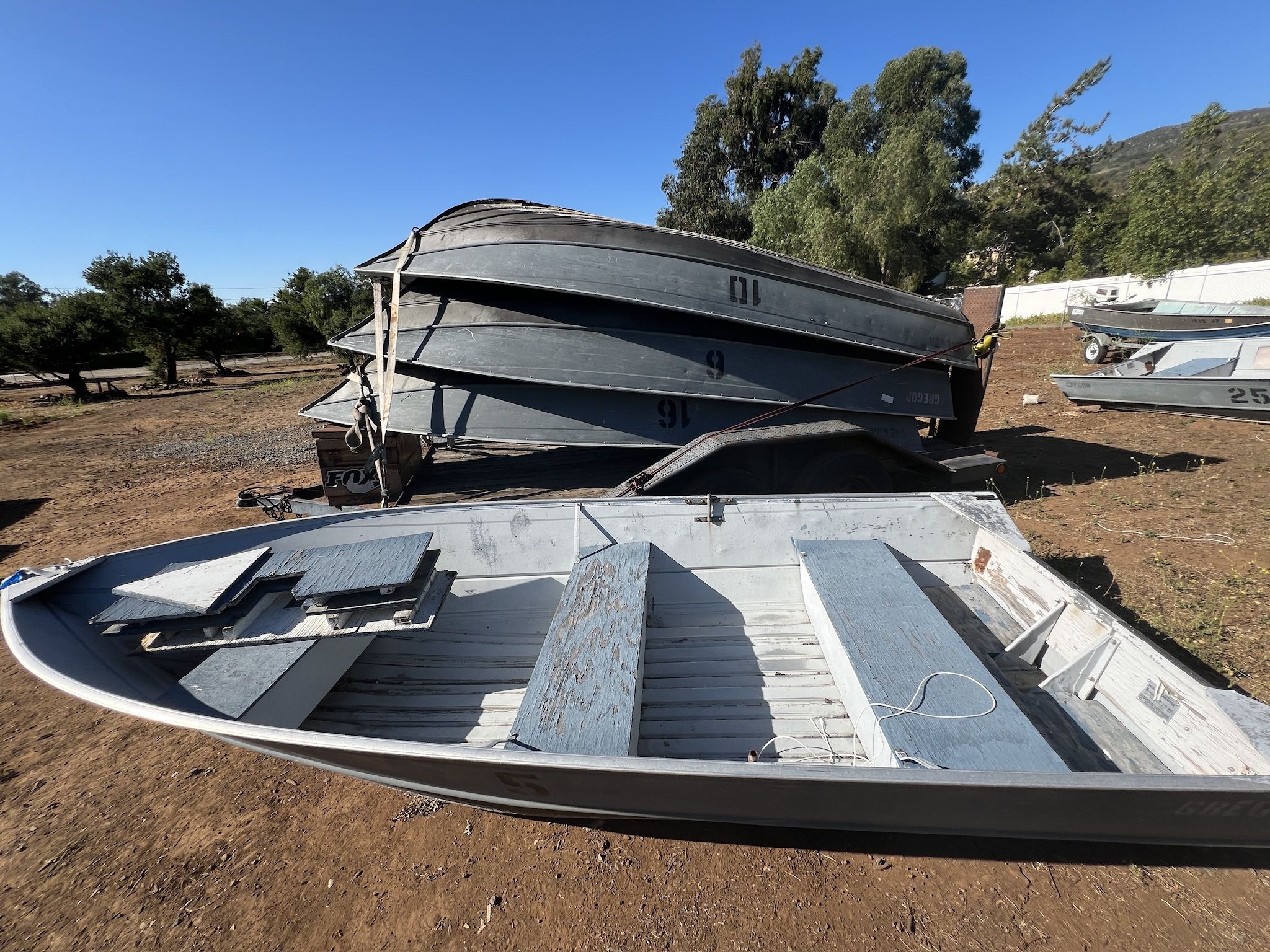 Aluminum boats