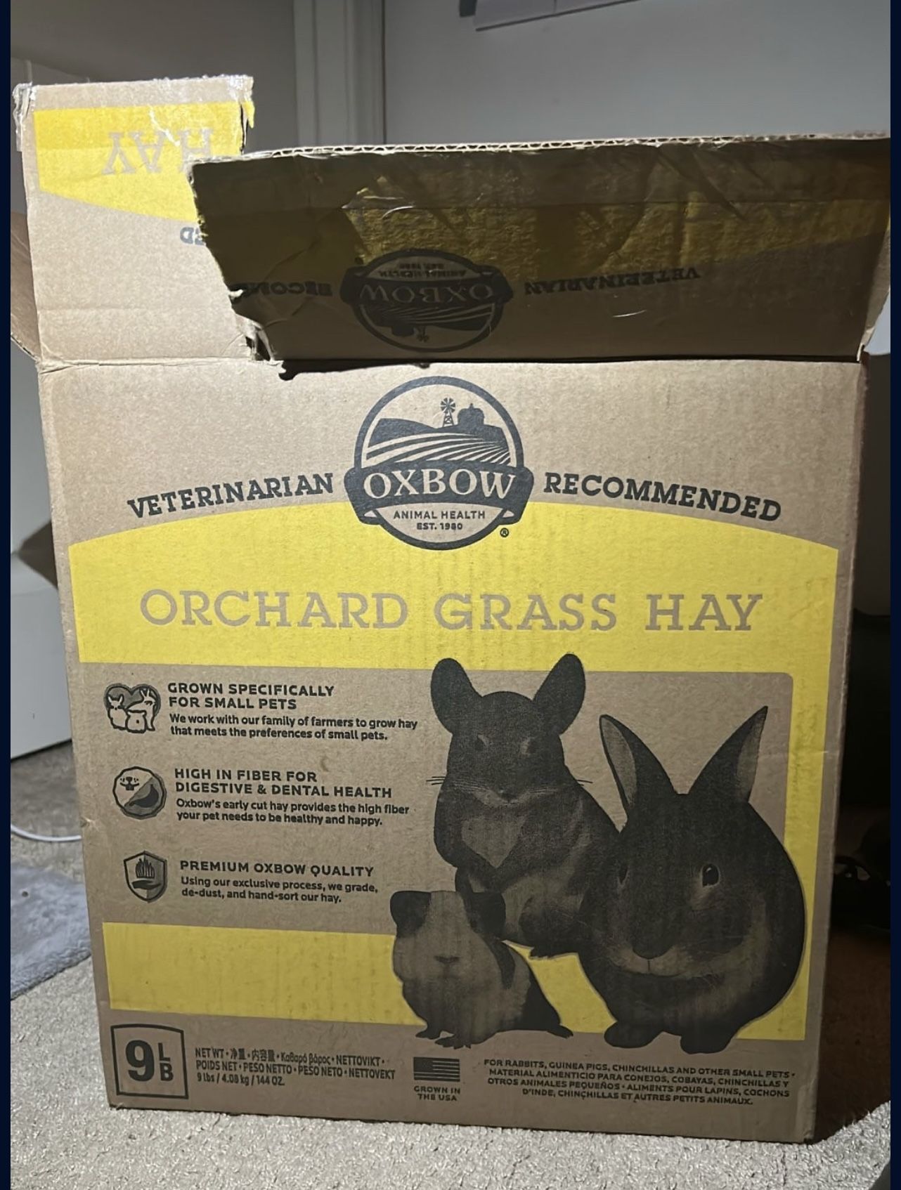 Orchard Grass Hay- Guinea pig/Rabbit/etc.