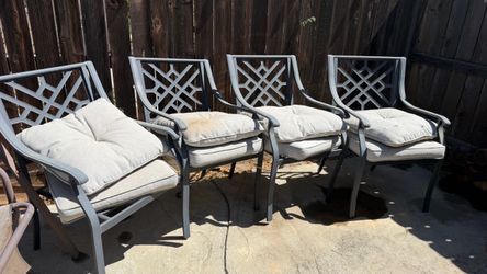 Patio chairs