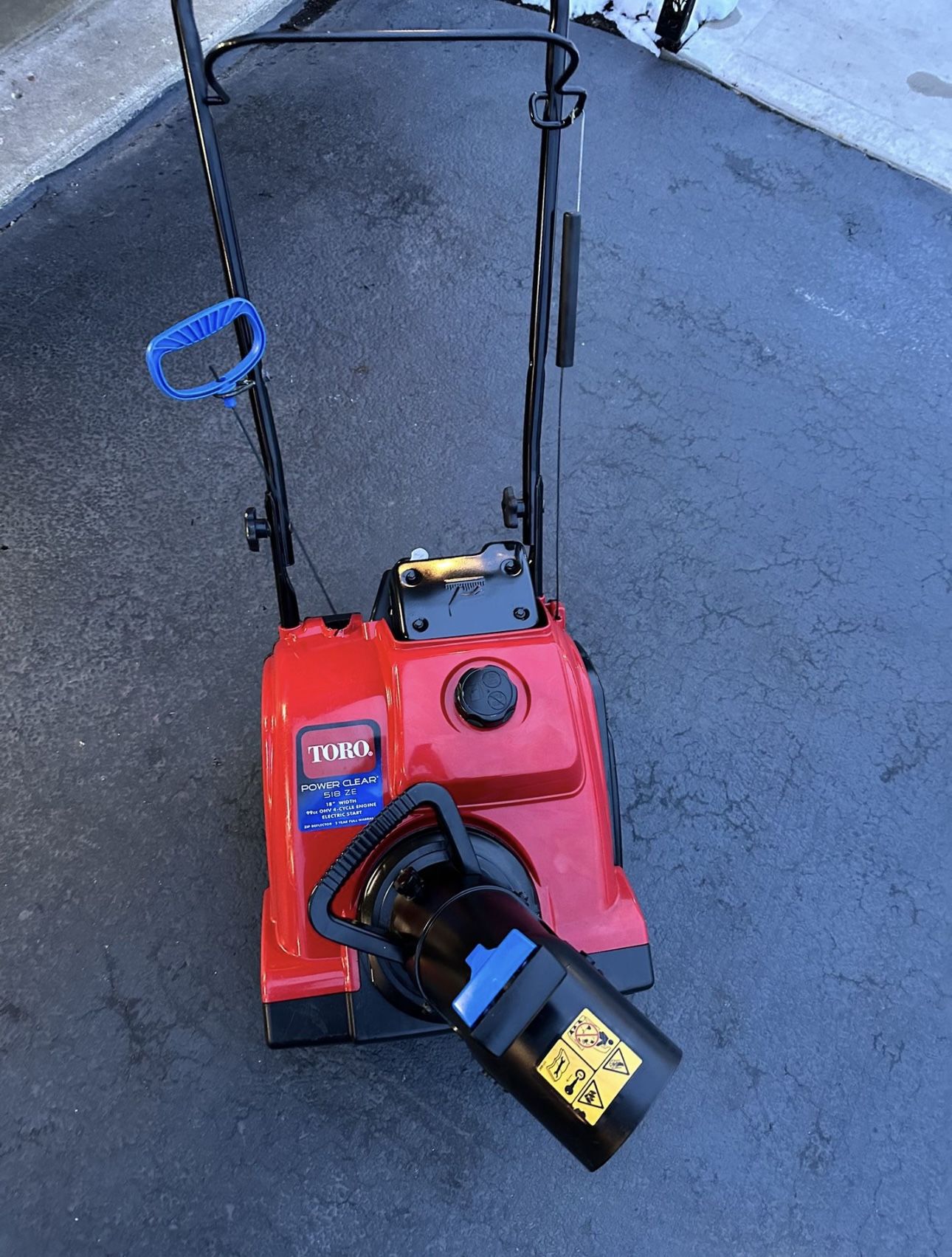 Toro 518ZE 18” Electric Start (Gas only) 
