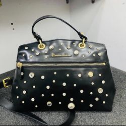 Gently Used  Bracvialini Italian leather bag