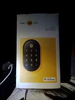 Nest X Yale Lock