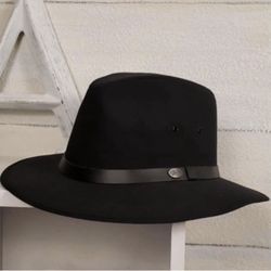 Bailey of Hollywood Mens Poet Hat Bollin Hat Company Black Size 21.6inches / Small