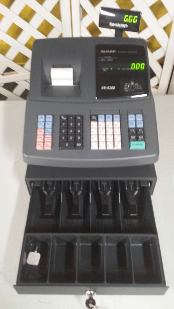 Sharp XE-A206 electronic cash register