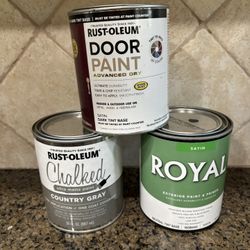 3 Door And Interior Exterior Paint—not Used