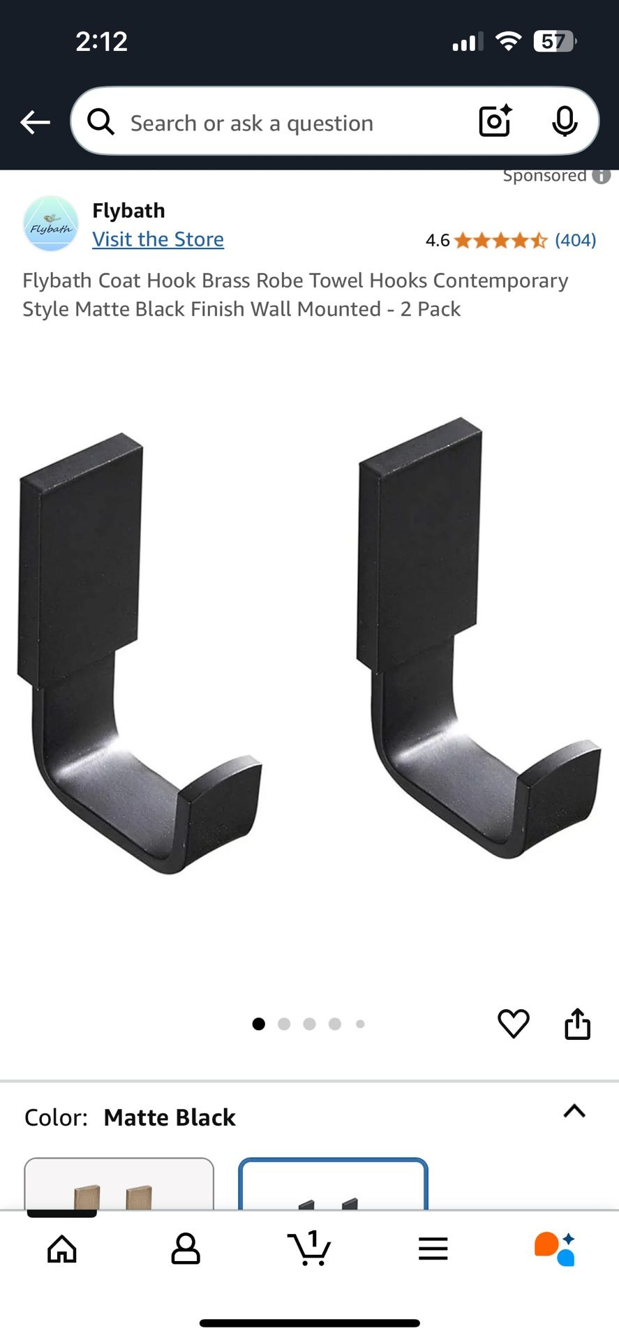Coat/Robe Hooks