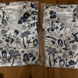 Dodgers Luau Shirt 2025 Sga XL Medium