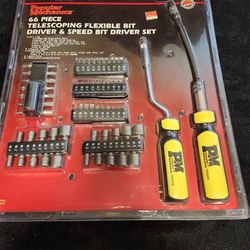 66 Piece Popular Mechanics bit set