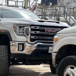 Gmc Sierra Hd Grille SLE/Denali Inserts Oem 