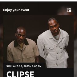 2 Tickets To Concert Tonight 