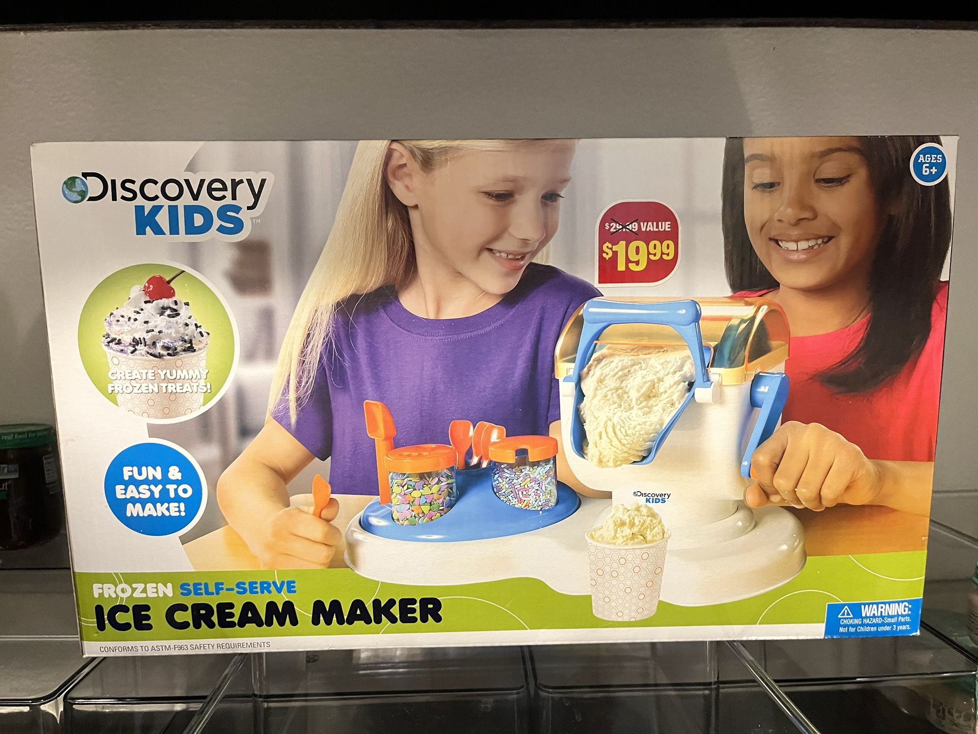 ICE CREAM MAKER By Discovery Kids - NEW!!!