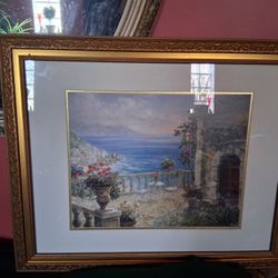 Beautiful Wall Art Mediterranean 33 x 27