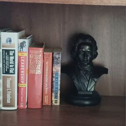 Beethoven Bookend Bust Statue