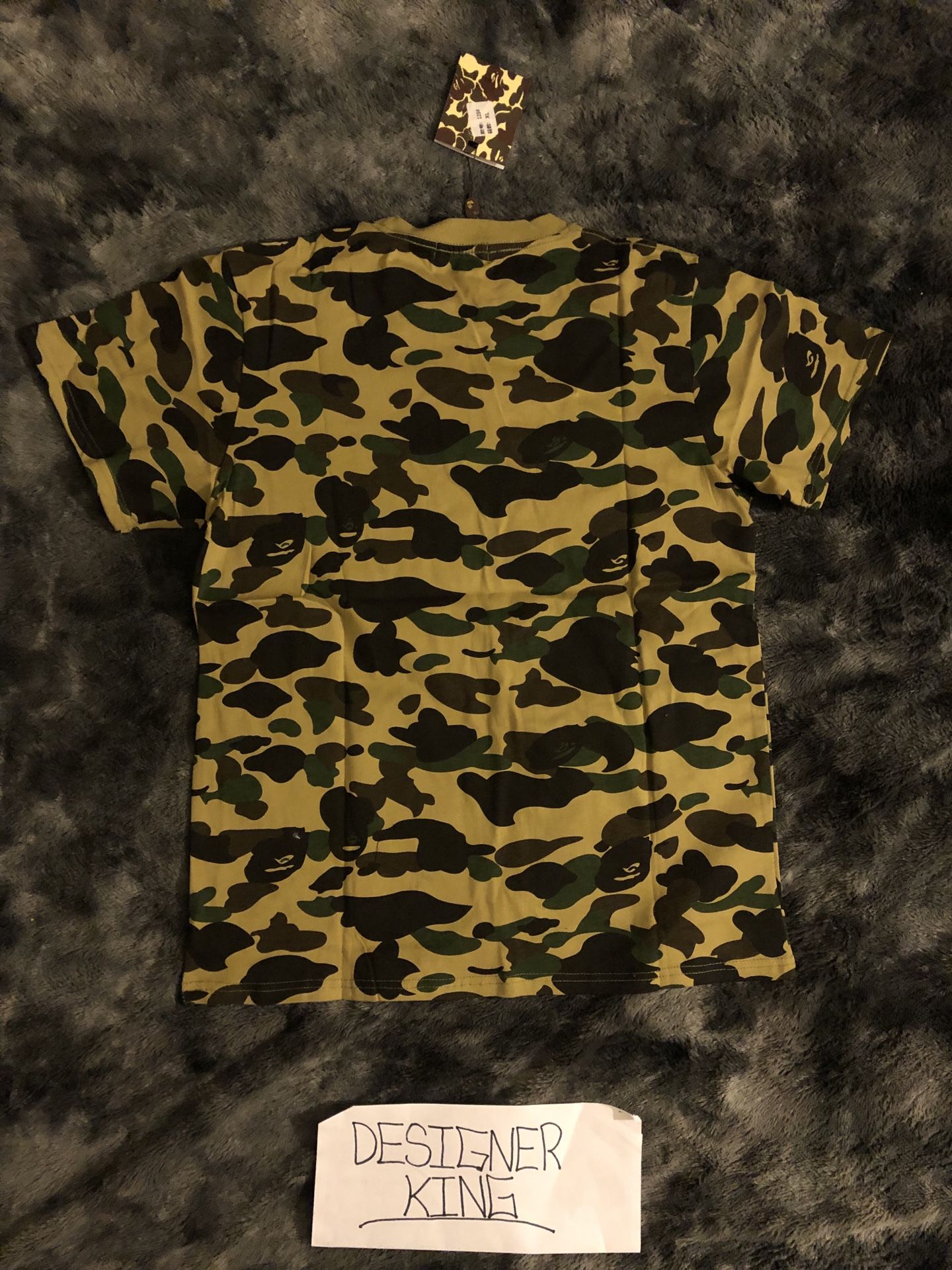 A Bathing Ape Camo Shirt
