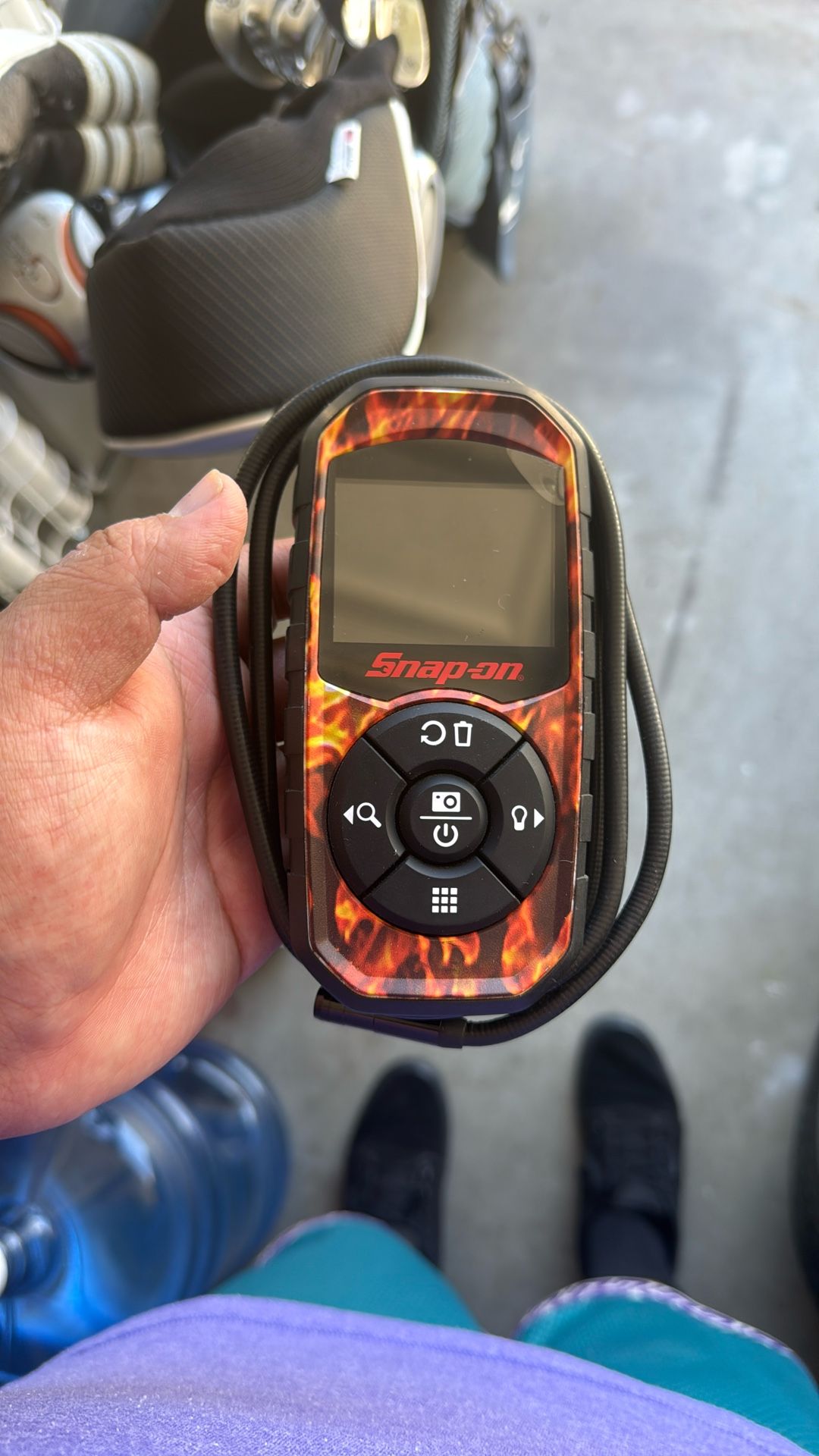 snap on video inspection scope