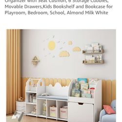 Kids Bench Toy Storage