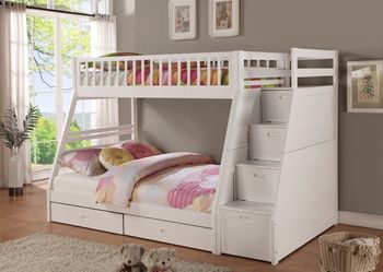 New Twin Over Full Bunkbed 