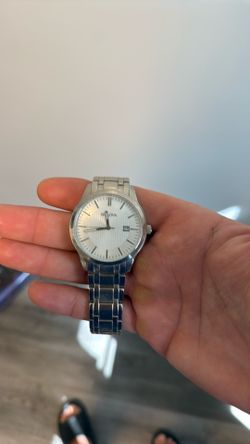 Bulova quartz dress watch