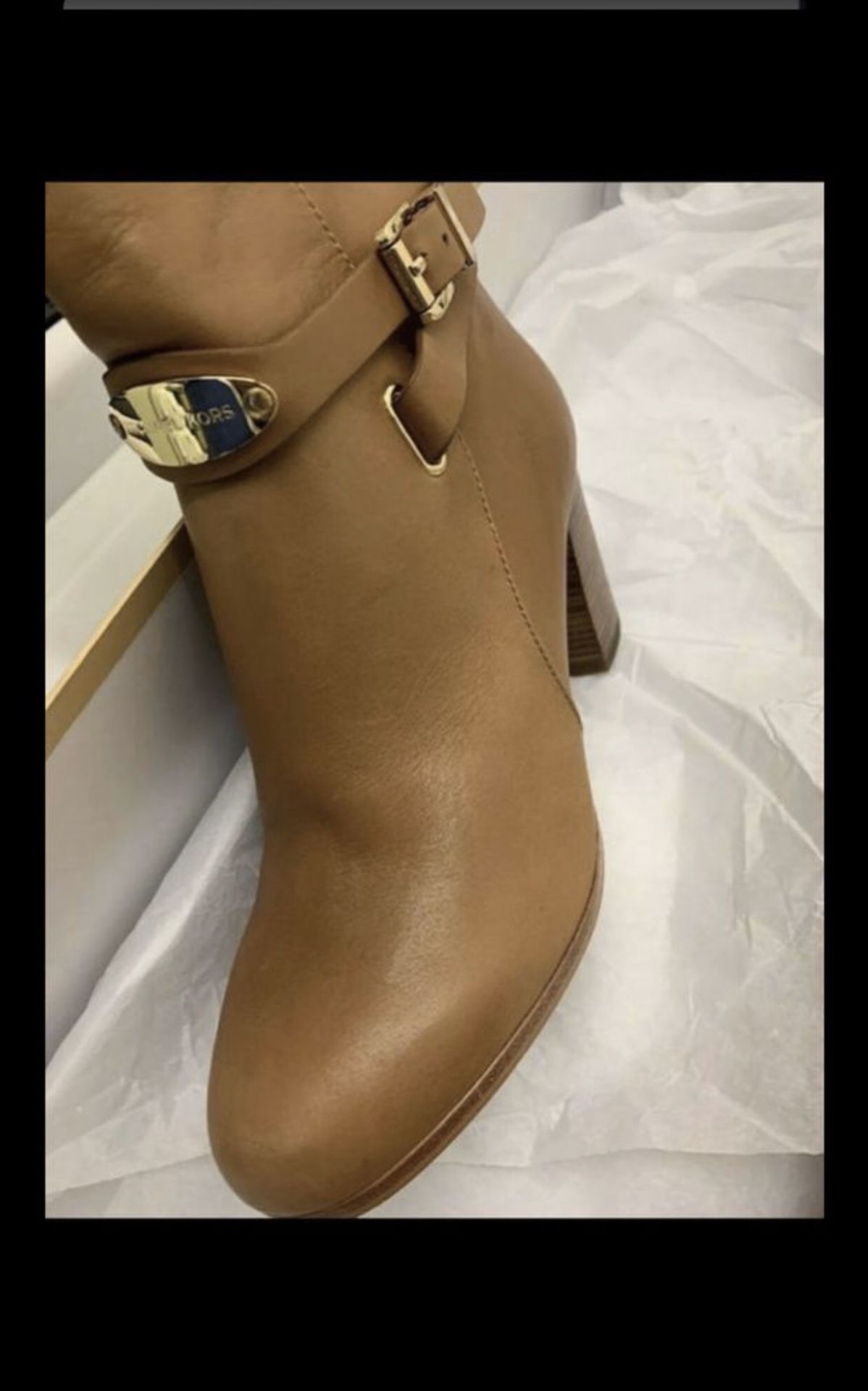 Women Michael Kors leather tall boots 6.5