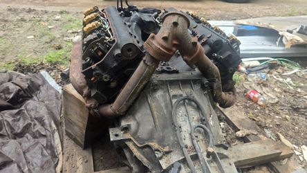 Disel motor 7.3 and transmission 4x4