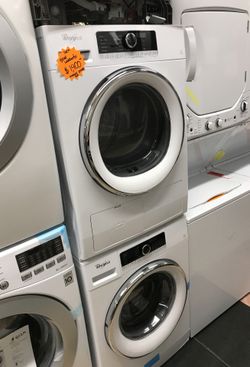 Set whirlpool washer and dryer/ NO CREDIT NEEDED/ 90 DAY PAYMENT OPTION/ FREE DELIVERY/ 1 YEAR WARRANTY