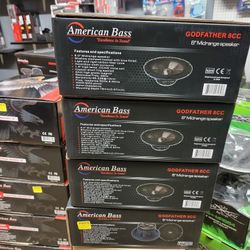 American Bass Cc 8" NEW 