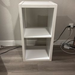 White Bookshelf 