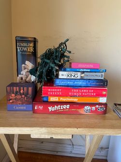 Books, Games, and Lights